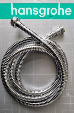Hansgrohe патрубка металевий до secuflex до кийок. 3-otw., фото