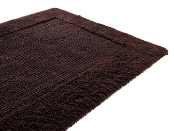 Carpet rough cotton strength design 80x160 brown, фото