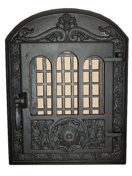 Door to vegetables slab bread cast iron, фото
