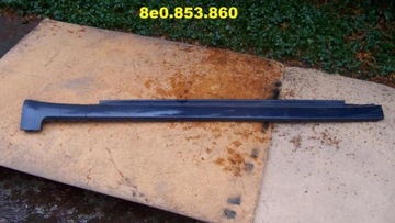 Audi a4 b6 b7 overlay threshold right threshold right, фото