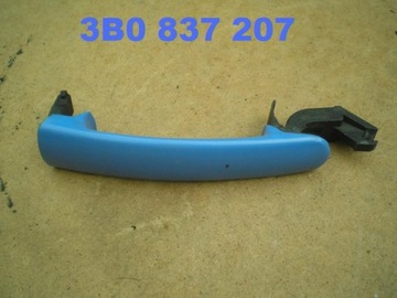 Vw lupo external handle blue 3b0837207, фото