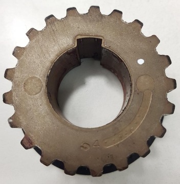 Gear of the gas distribution mechanism volvo c30 s40 v50 2.0 d4204t, фото
