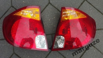 Фонарь правый задний задняя hyundai accent 2 рестайлинг 02 - 05, фото