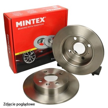 Mintex mdc1640 тормозной диск зад a3 octavia leon toledo golf jetta sciro, фото