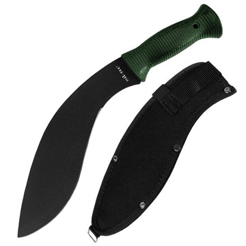 Machete kukri miles-tec black+ holster knife, фото