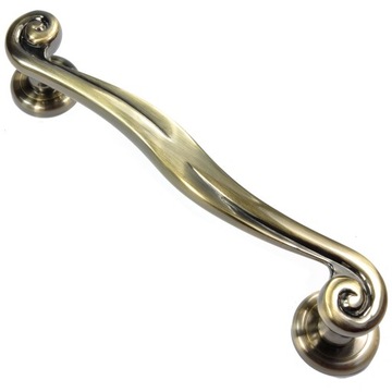 Handle fasteners for doors retro stylish patina reliable, фото