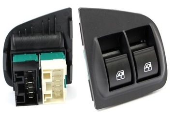 Fiat doblo 05- switch button regulation glass, фото