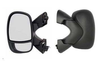 Nissan primastar opel vivaro renault trafic mirror electric. backlight left, фото