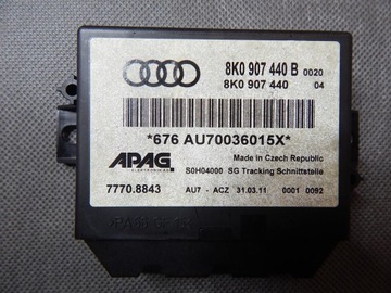 A5 8t control unit systems localization 8k0907440b, фото