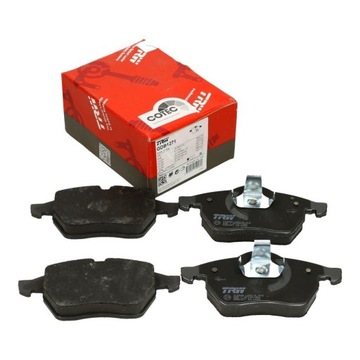 Pads brake opel vectra b 1995 - 2002 front trw, фото
