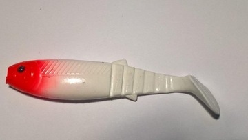 Savage gear cannibal shad 10cm 9g красный head, фото