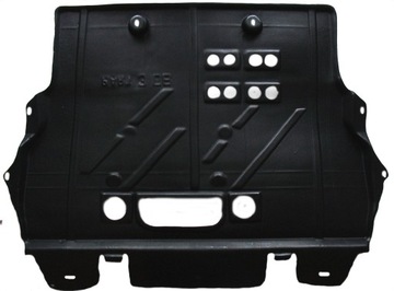 C4 grand 1 c4 picasso protection motor+clips hdpe, фото