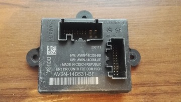 Ford focus mk3 block door av6n-14b531-bf, фото