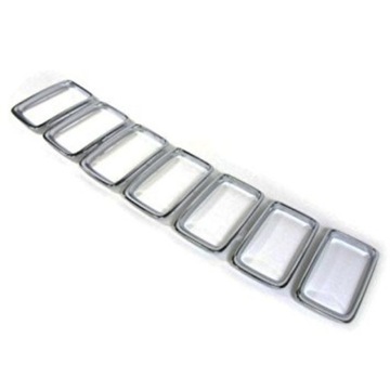 Lattice chrome 7x jeep grand cherokee wk2 14-, фото