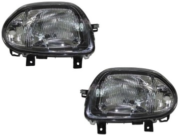 Complete headlights renault clio 2 1998-2001, фото