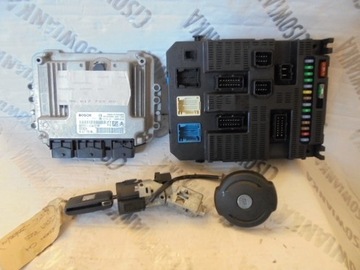 C4 1.6 hdi computer set comfort unit 9661773380, фото