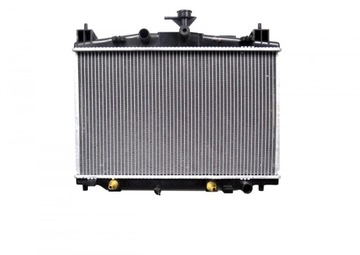 New radiator mazda 2 07 08 09 10 11 12 13 14 at, фото