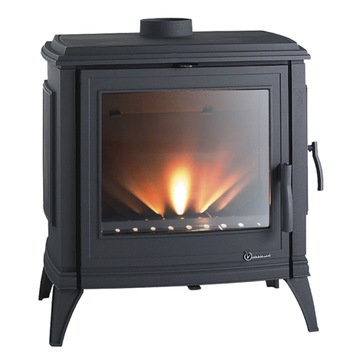 Stove freestanding goat sedan left anthracite invicta, фото