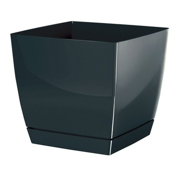 Prosperplast flowerpot plastic coubi dukp240 graphite, фото