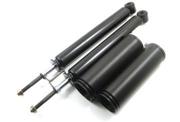Shock absorbers x2 ass+bumpers+protection nissan micra k11 1992-2003, фото
