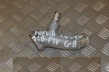 Toyota previa 2 2.0 d4d@ coolant flange, фото