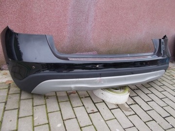 Mercedes gla w156 rear bumper back, фото