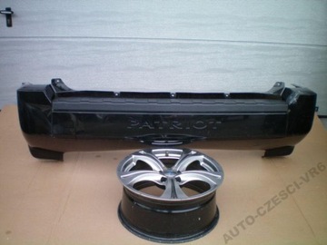 Jeep patriot 2007 back rear bumper, фото