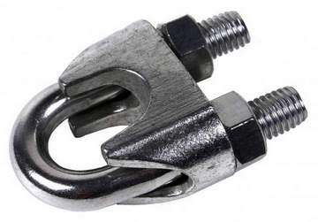Clamp to lin metal cable bevel 19/ 20 mm, фото