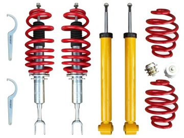 Подвеска регулируемая audi a4 8e b6 b7 01 - 2008 год super качество! ! сертификованный tuv, фото