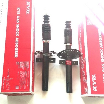 Shock absorbers renault scenic 2 kayaba+ bumper front x2, фото