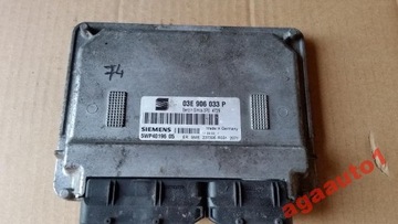 Control unit computer seat ibiza 03e906033p, фото