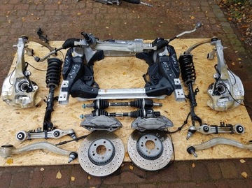 Suspension beam under engine trolley mercedes c-class e-class w205 w213 w238 4x4 4matic., фото