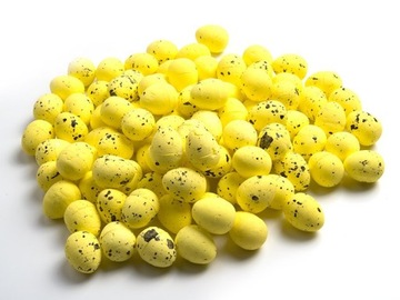 Pysanka akces yellow 100 pcs., фото