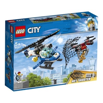 Lego city poscig police officer dronem 60207, фото