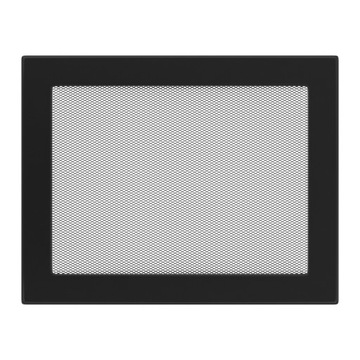 Lattice ventilation colored grilles 22x30 centimeters black, фото