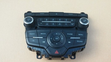Ford focus mk3 restyling control panel f1et - 18k811bc, фото