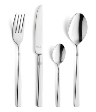 Amefa 48 x cutlery set 8410 palmon complete, фото