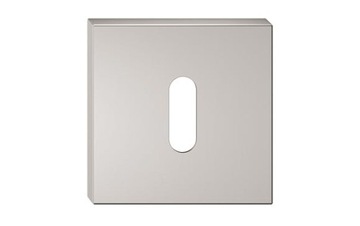Nameplate lower square metal-bud szqnmk nickel brushed, фото