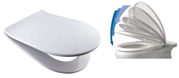 Plank toilet free fall duschy mild thin, фото
