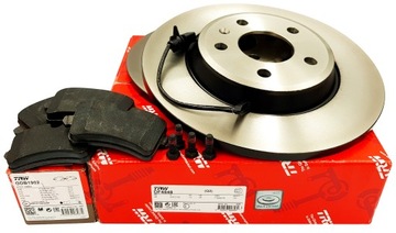 Audi a6 2.8 fsi set disks pads ass trw, фото