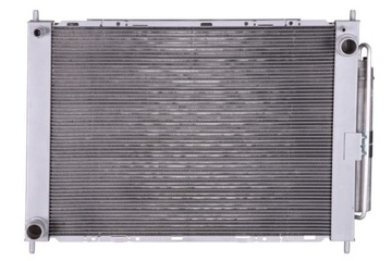 Water radiator united block renault clio 3, фото