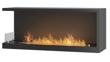 Biofireplace suspended infire 110 x 45 x 35 centimeters black, фото