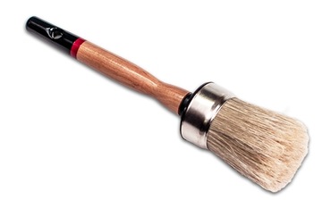 Round brush round straight maan 5 centimeters, фото