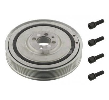 Crankshaft pulley opel astra h vectra c 1.9 cdti original, фото