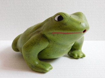 Frog ceramics xl frog ceramic statue, фото