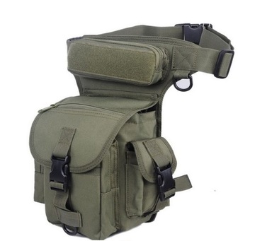 Bag motorcycle hutch for the hip leg colors olive, фото