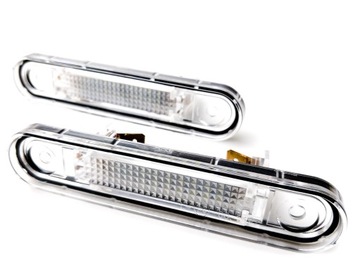 Led backlight license plate illumination mercedes w124 w201 w202, фото