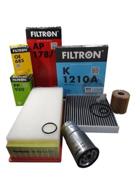Toyota corolla e15 2, 2 d-4d filter set filtron, фото