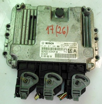 Citroen c3 2 1, 4hdi компьютер 0281017388 966698688, фото