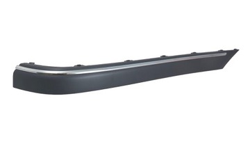 Mercedes w203 sedan overlay rear bumper chrome rights., фото